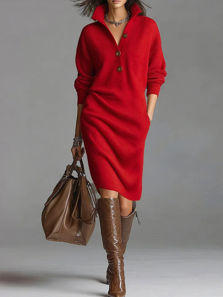 Margarita | Robe Élégante en Maille Jersey