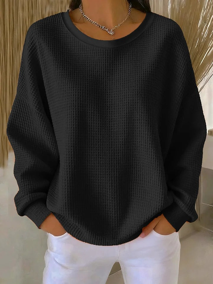 Triana | Pull Gaufré Classique