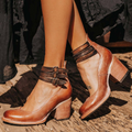 Talons en cuir Mirella