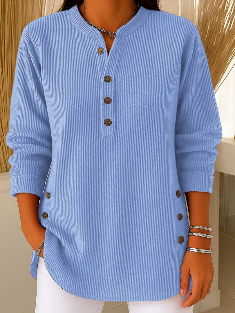 Vanesa | Tunique Henley Boutonnée