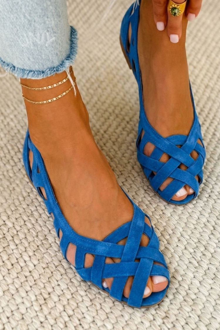 Ballerines tressées Caterina