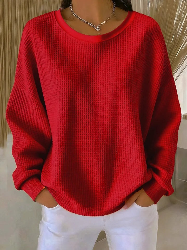 Triana | Pull Gaufré Classique