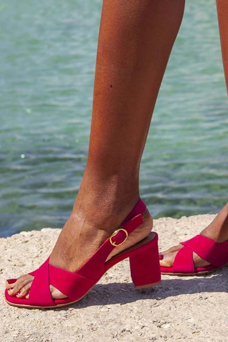 Sandales à talon Céliane