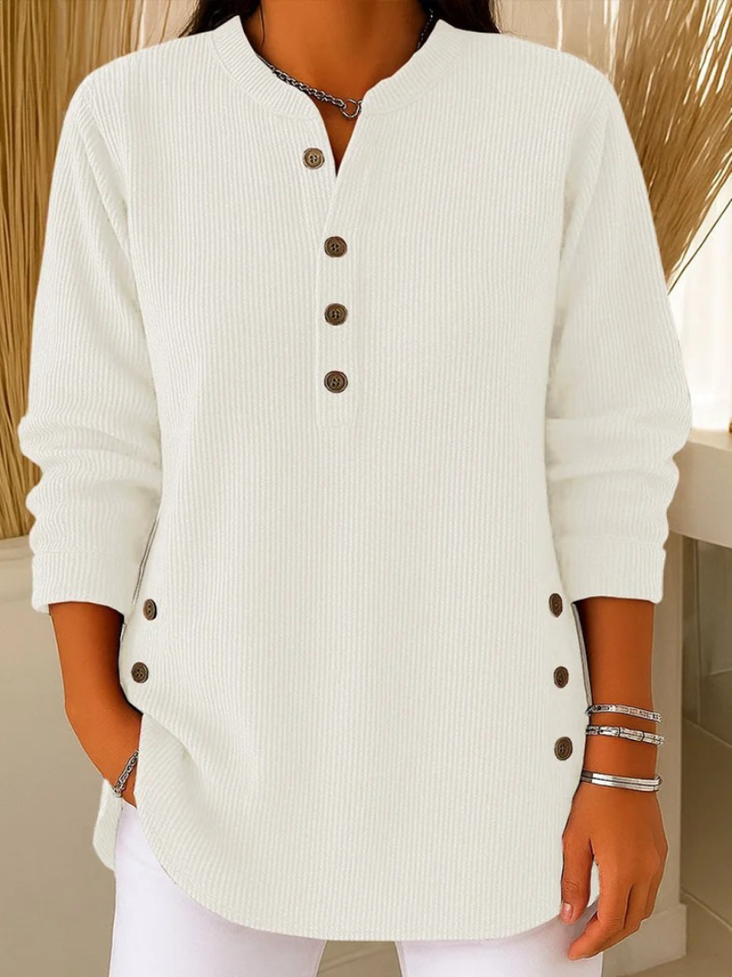 Vanesa | Tunique Henley Boutonnée