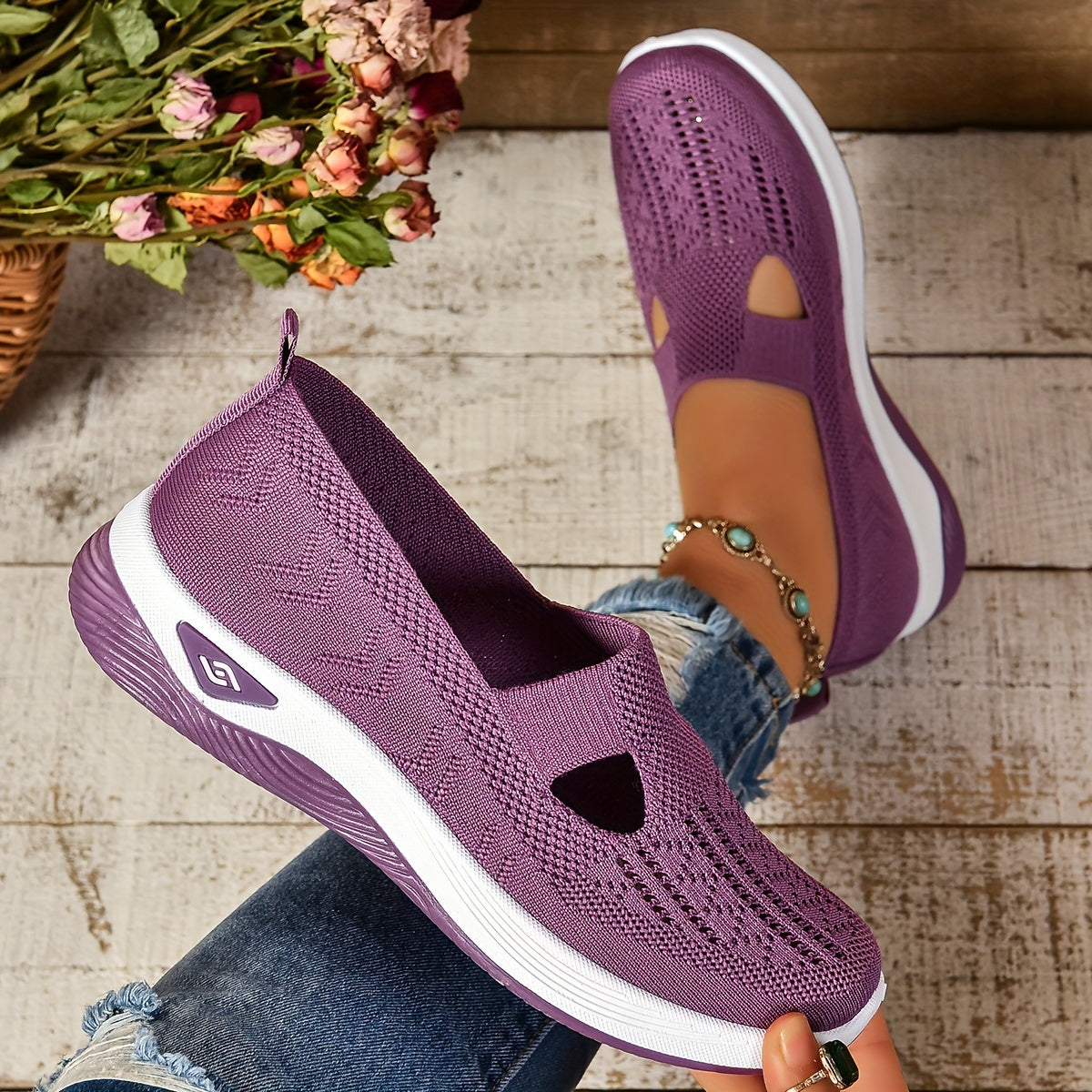 Baskets sans lacets Savannah