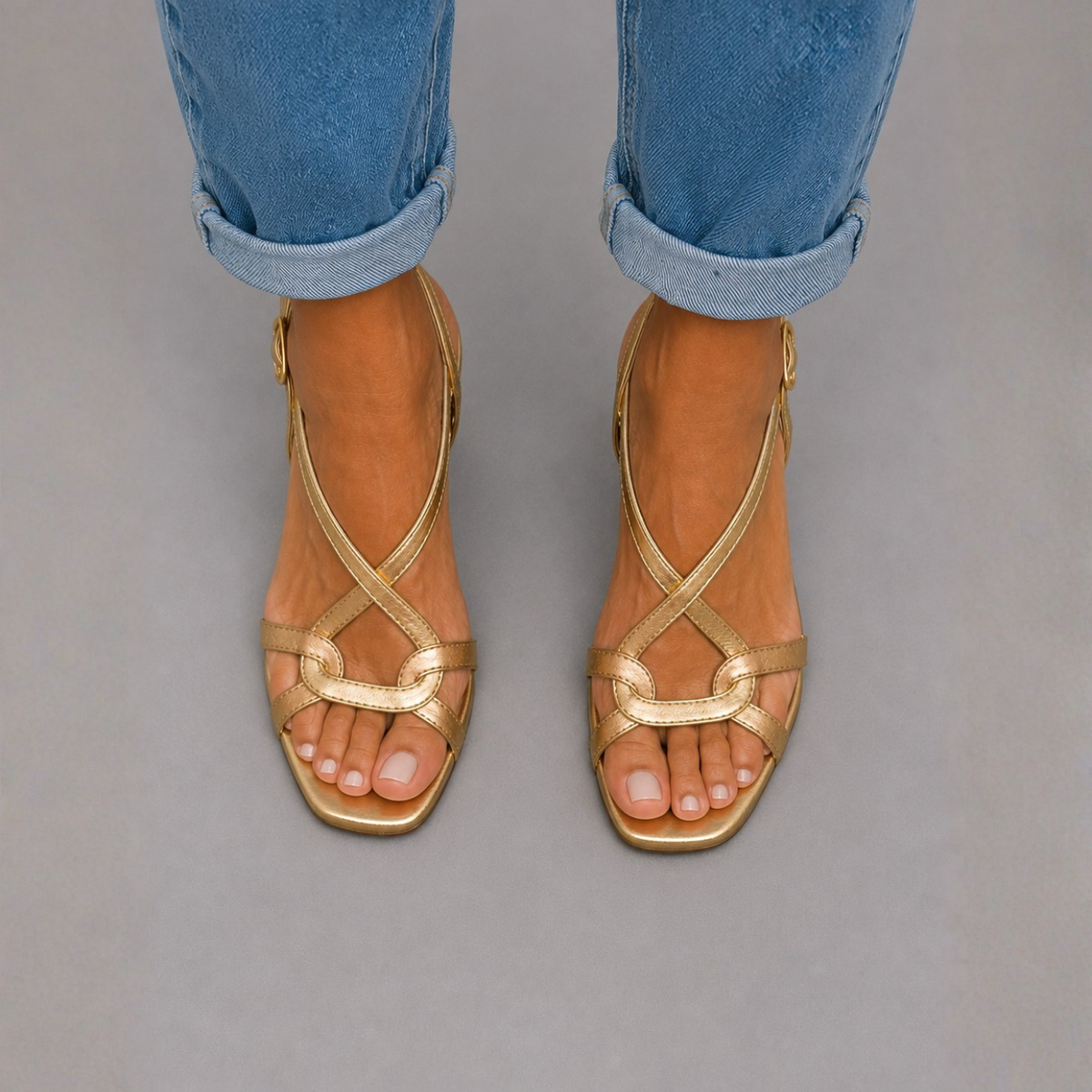 Sandales à talon Soleil