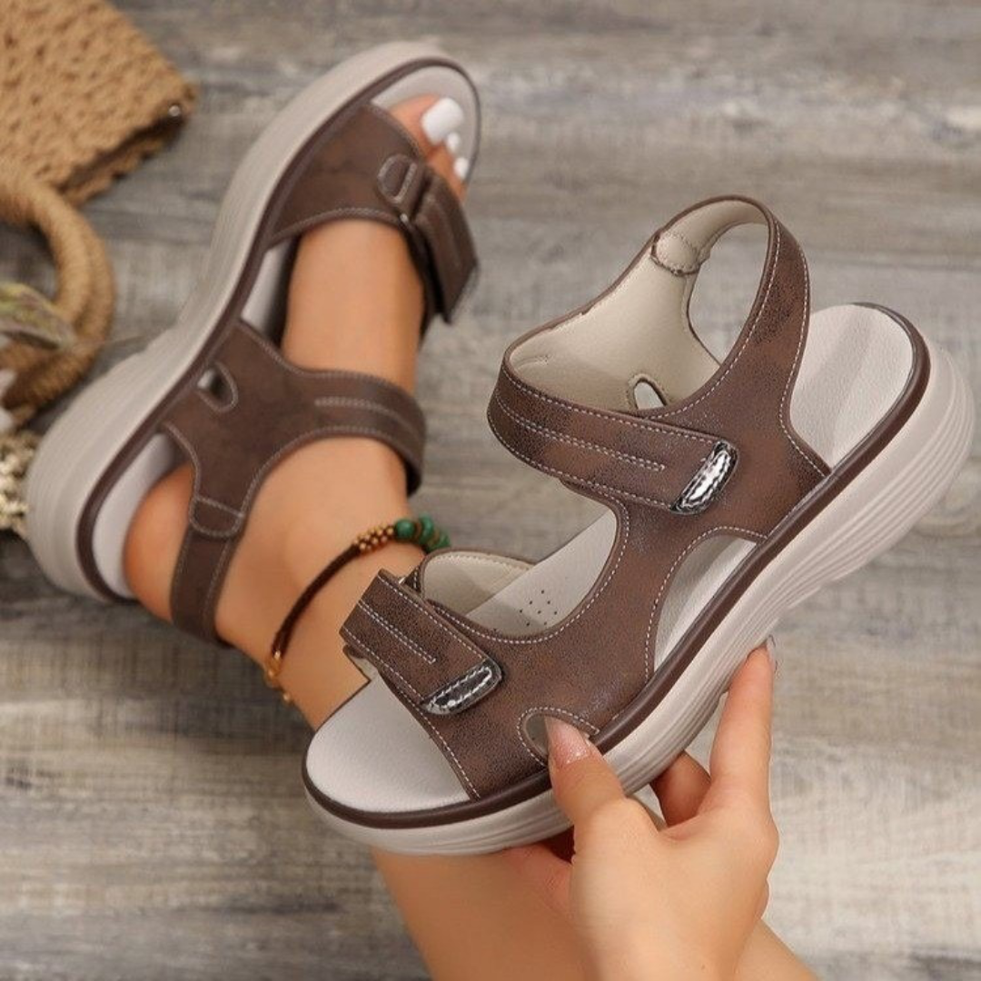 Sandales confortables et réglables Sofia