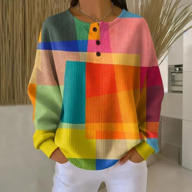 Victoria | Pull Gaufré Double Épaisseur
