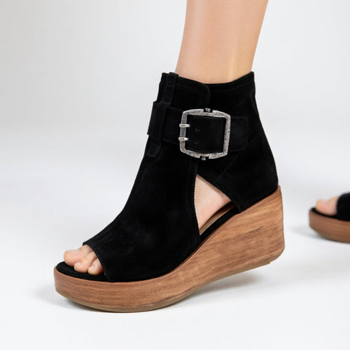 Bottines compensées ouvertes Orélisse
