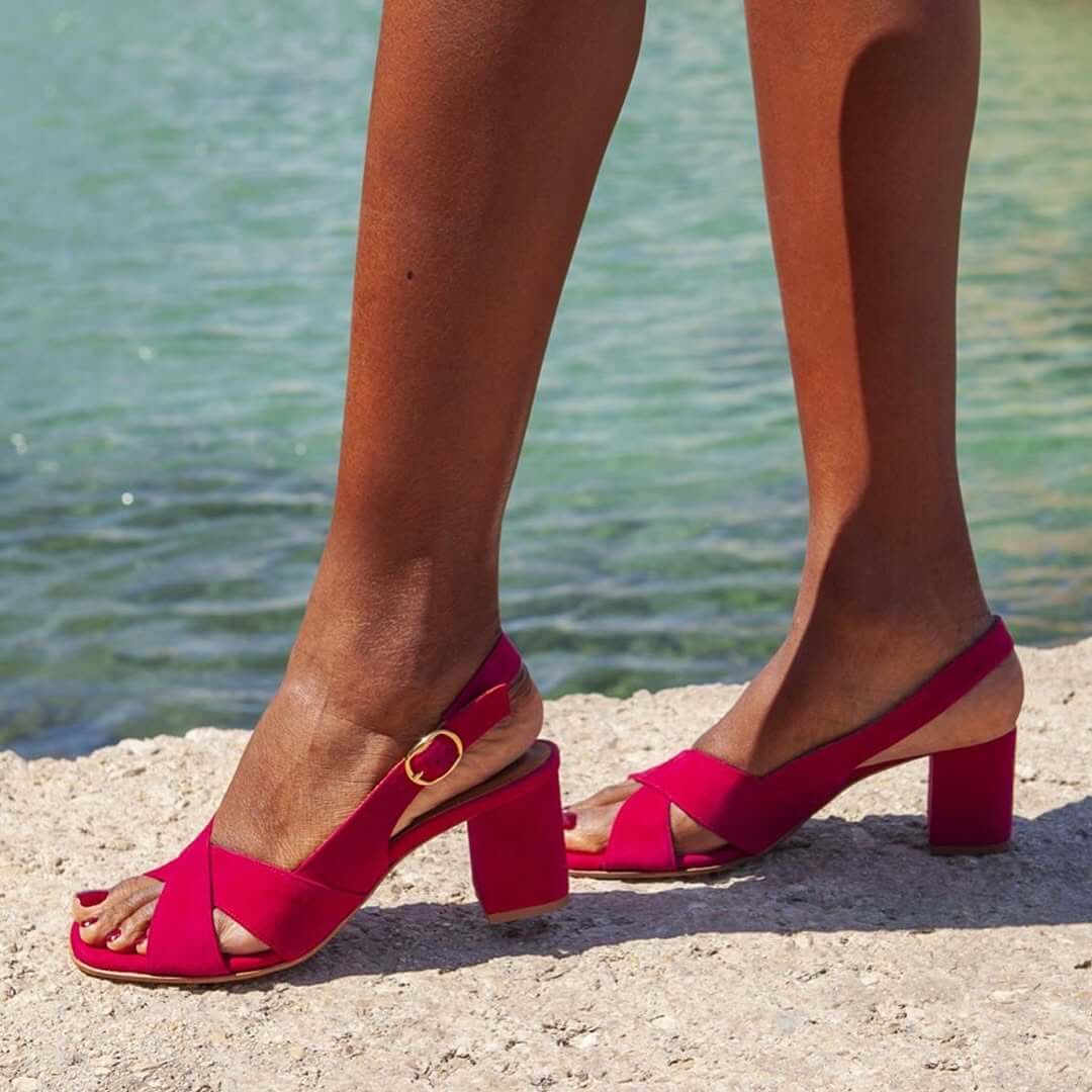Sandales à talon Céliane