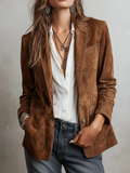 Araceli | Blazer Vintage Marron
