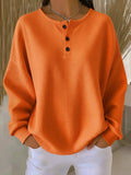 Virginia | Sweat Henley Gaufré