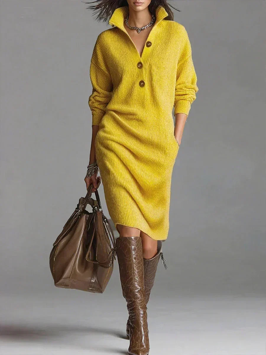 Margarita | Robe Élégante en Maille Jersey