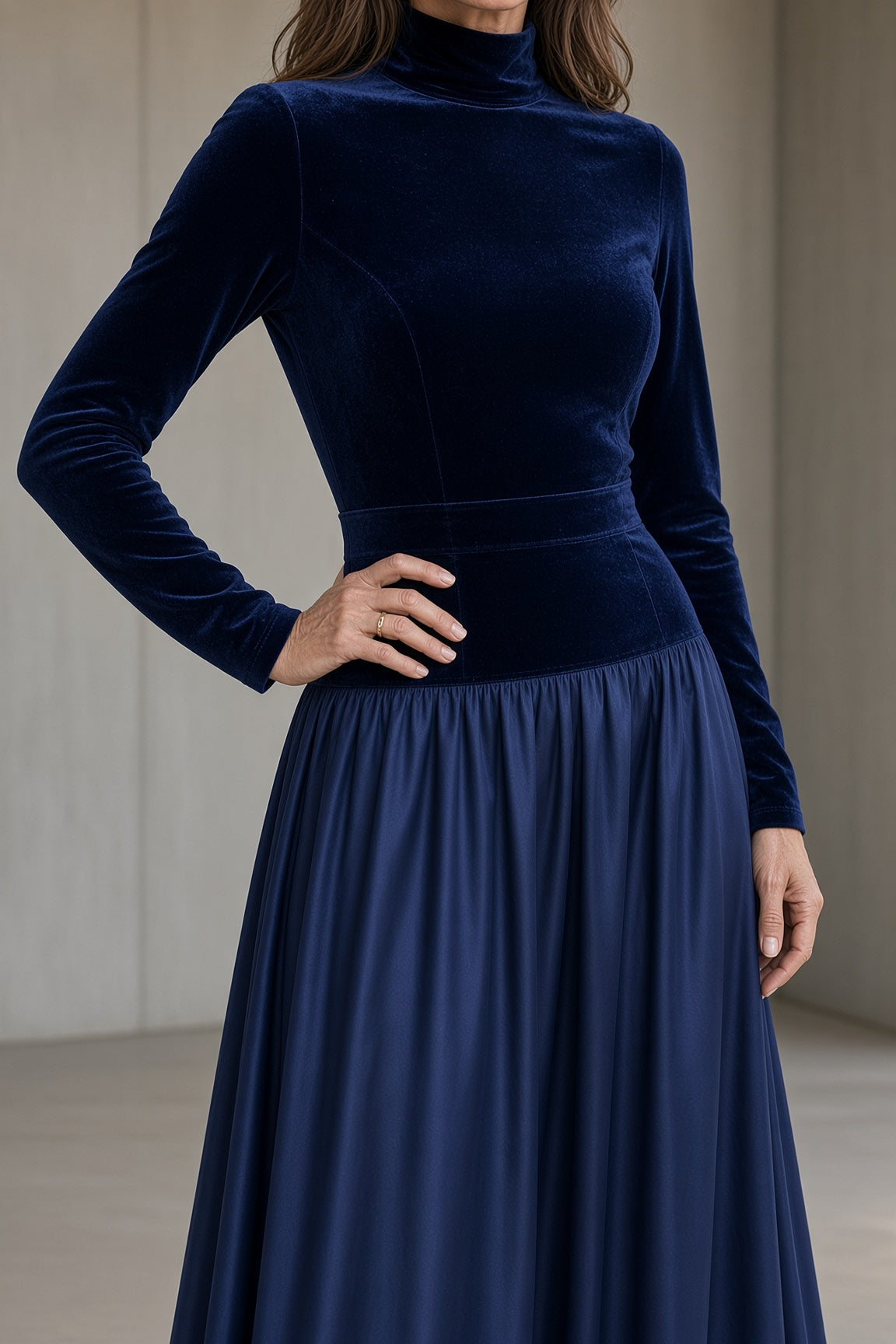 Nora | Robe en Velours