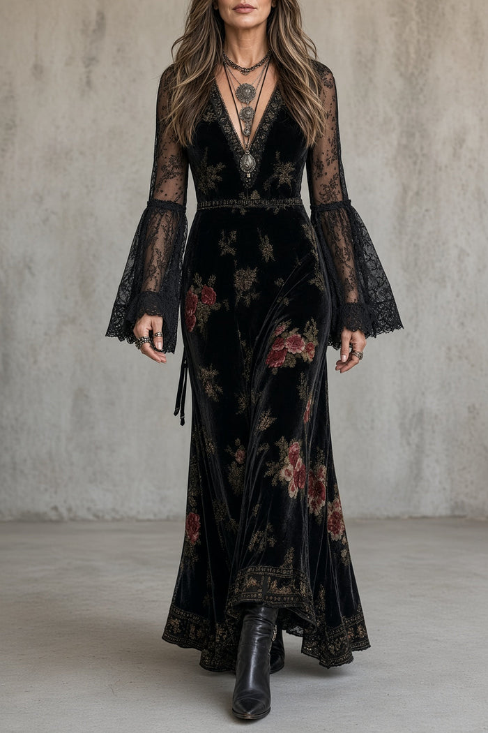 Olga | Robe en Velours