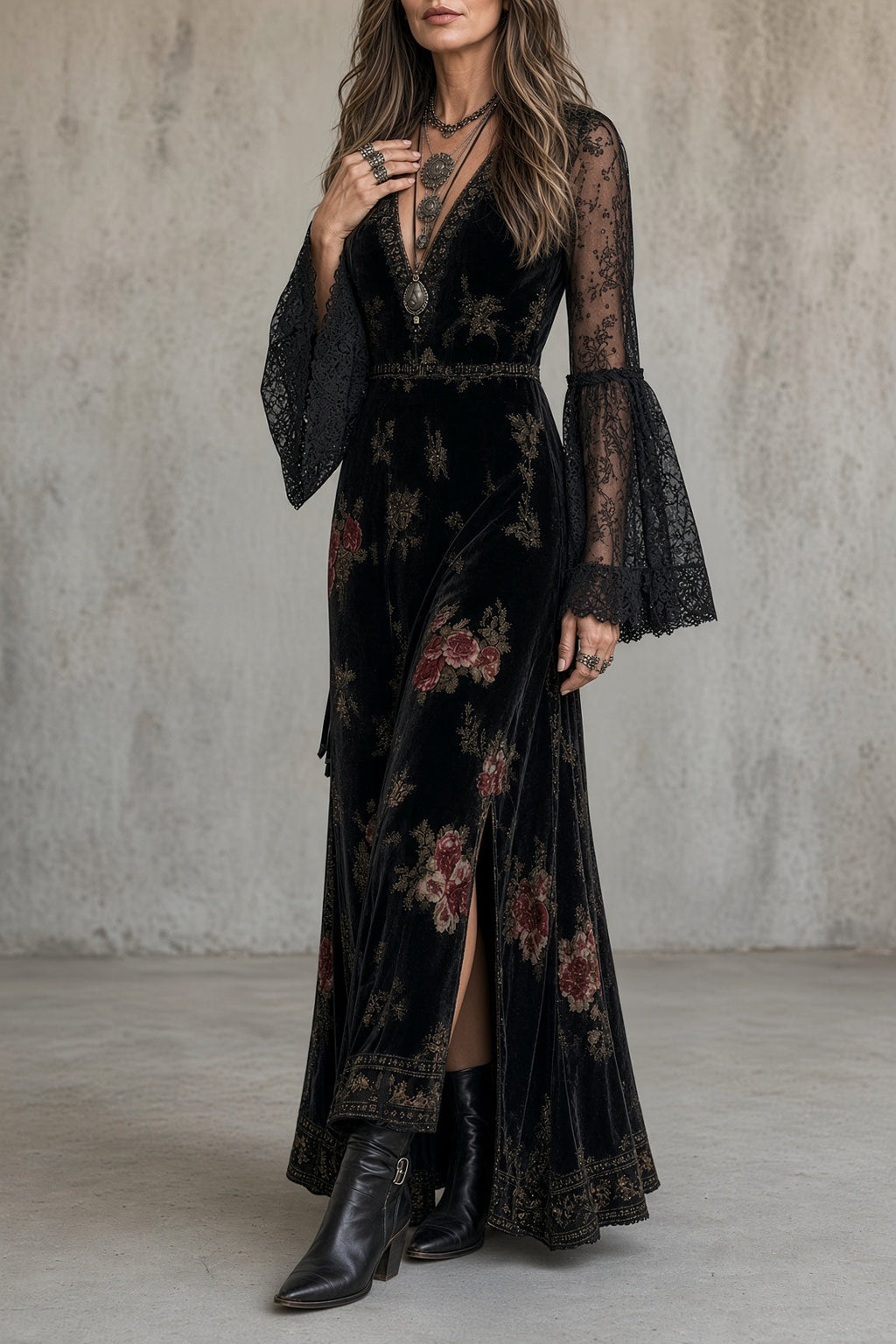 Olga | Robe en Velours