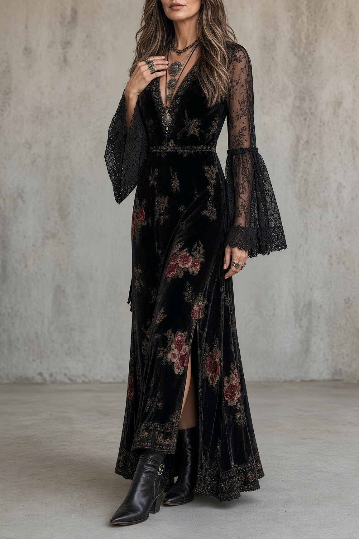 Olga | Robe en Velours