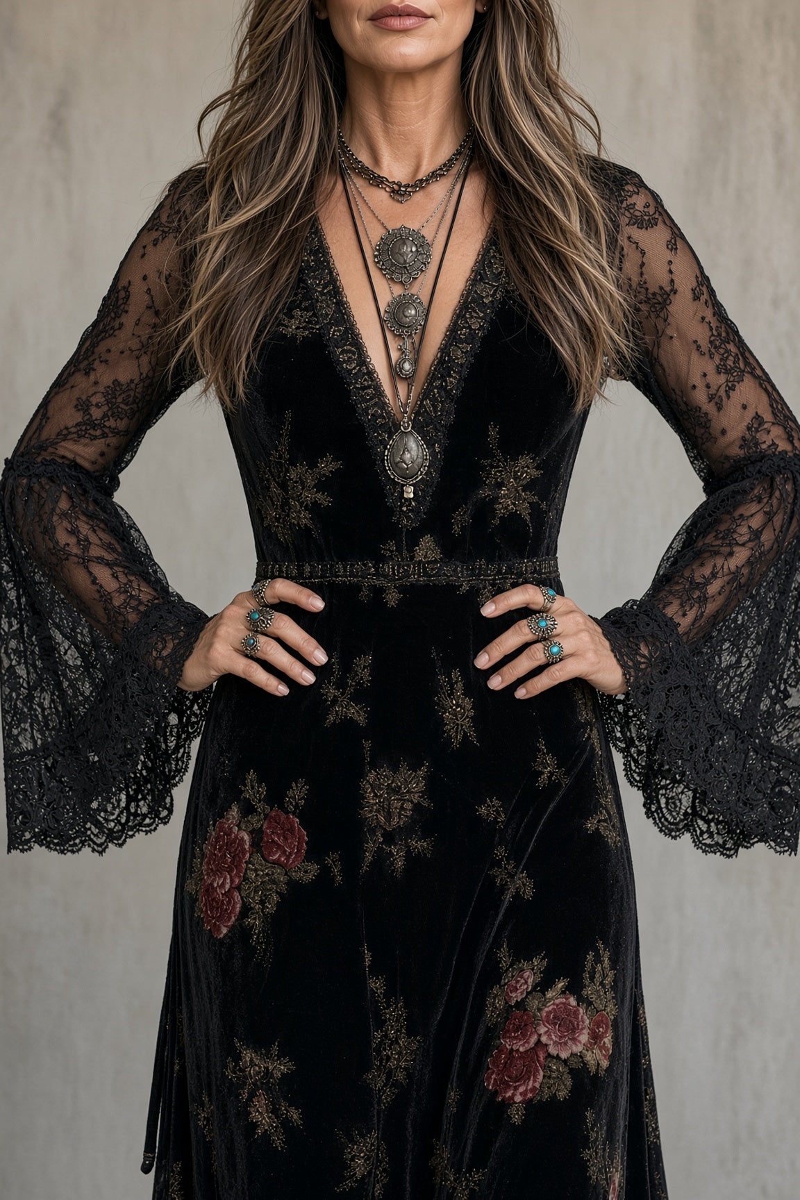 Olga | Robe en Velours