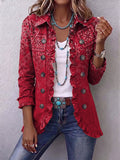 Lola | Veste Cachemire Dégradé à Volants