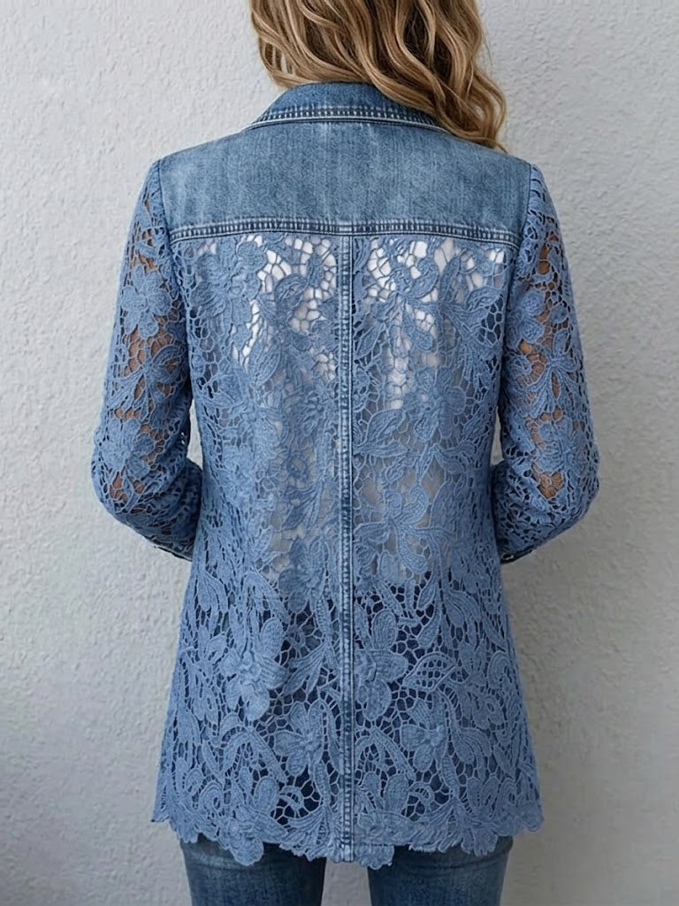 Luisa | Veste à Dentelle Florale